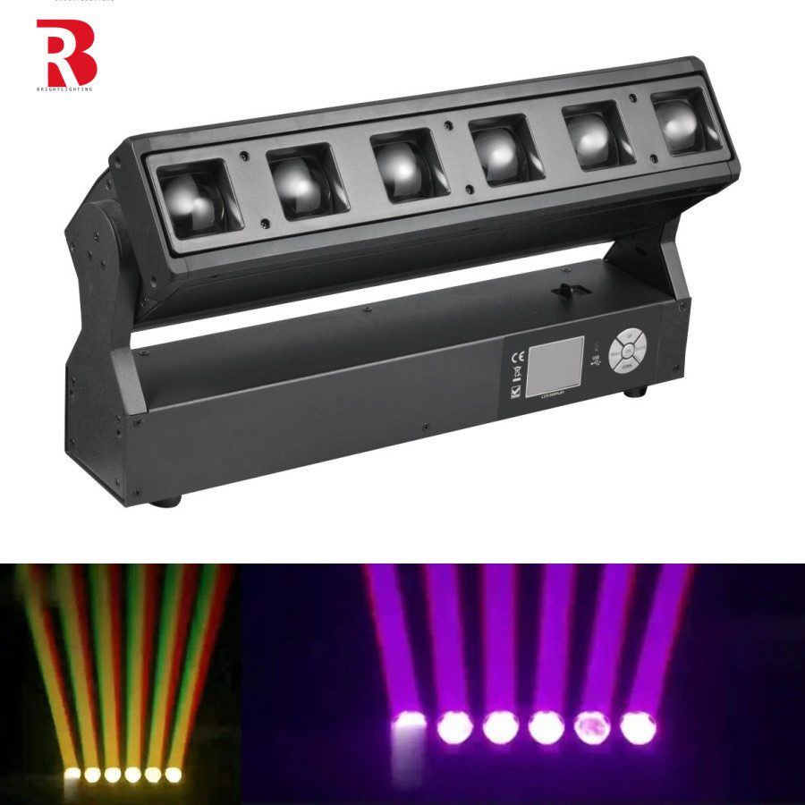 LED Technology RGBW 4in1 Moving Head Light LED 6*40W For Versatile Performance