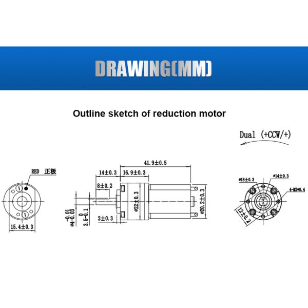 Customization Low Noise High Torque Planetary Gear Motors