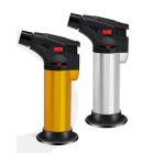 Plastic En13869 Certified Butane Refillable Gas Lighter for Kitchen Multiple Jet