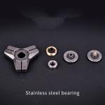 Classic Heart of Steel Fidget Spinner Metal Sensory Toy for Anxiety and Stress