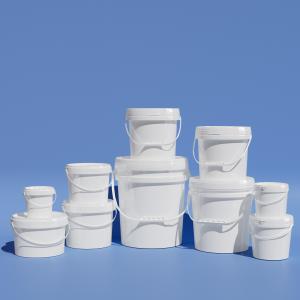 China Reusable Sealing 5 Gallon Translucent Bucket PP Plastic Food Safe Oem wholesale