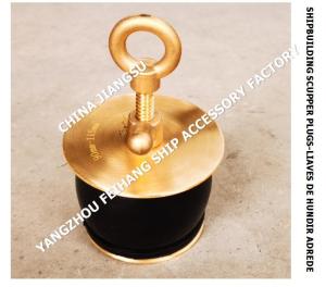 China IMPA232486-50N-125 SHIPBUILDING Copper SCUPPER PLUGS-LIAVES DE HUNDIR ADREDE wholesale
