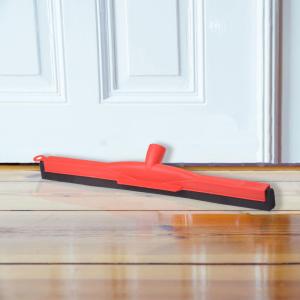 China Commercial 45.5x9x5.5cm Plastic Floor Squeegee With Black Dual Moss Rubber wholesale