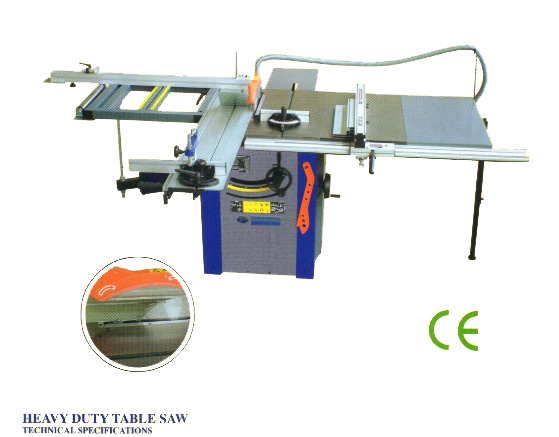 Adjustable Speed 12&quot; Woodworking Sliding Panel Saw