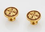Single Hole Round Cabinet Drawer Pulls American Chinese Cabinet Wardrobe Door