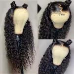 Deep Water Wave Lace Front Human Hair Wigs Pre Plucked Human Hair Wig