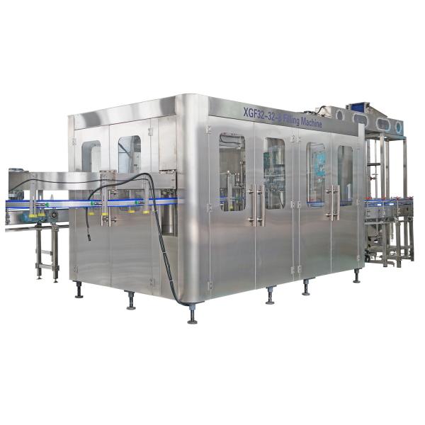 DCGF14 Carbonated Soft Drink Filling Machine 4000BPH Wine Bottle Filling