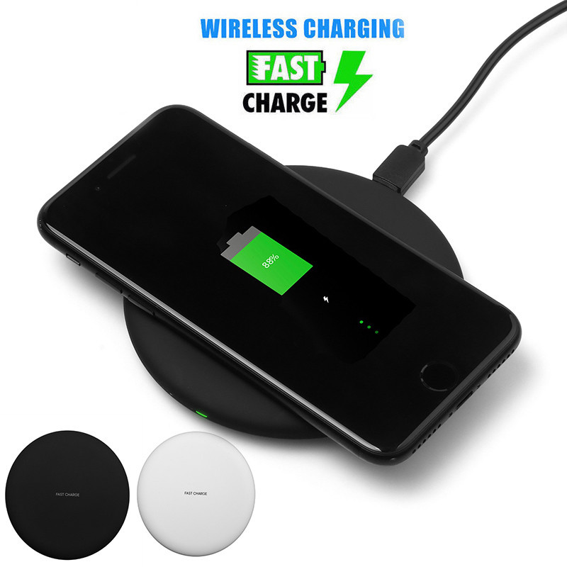 Mini Slim Portable Fast Charge Qi Wireless Charging Pad 10W 9V