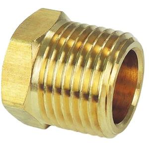 China ASTM B124 3/8&quot; NPT Male X 1/8&quot; NPT Female Brass Tube Fitting wholesale