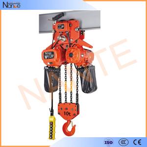 China High Efficient 25 Ton / 40 Ton Electric Chain Hoist With Motorized Trolley wholesale
