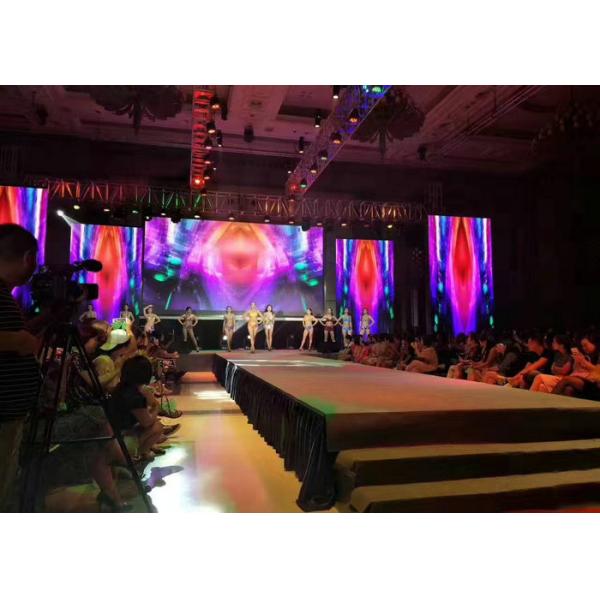 Outdoor Full Color High Resolution LED Display 960mm X 960mm Cabinet led screen stage backdrop