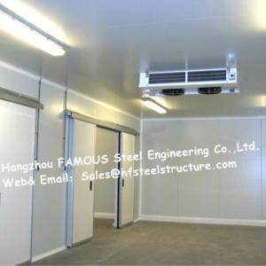 China Insulated Sandwich PU Cold Room Wall Panels For Refrigeration Unit And Deep Freezer Cold Storage wholesale