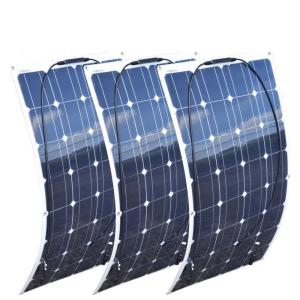 China 100W Monocrystalline Solar Panel Flexible Pv Panels Temperature Resistance wholesale
