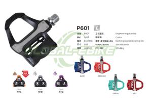 China Cr Mo Axle Black Platform Pedal Set For Mountain Road And Hybrid Bikes JY-P601 wholesale