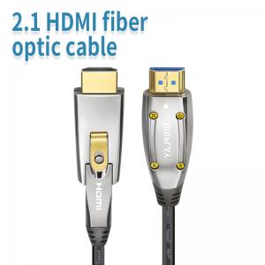 China Gold Plated Metal Case HDCP HDR High Speed HDMI Cable on sale
