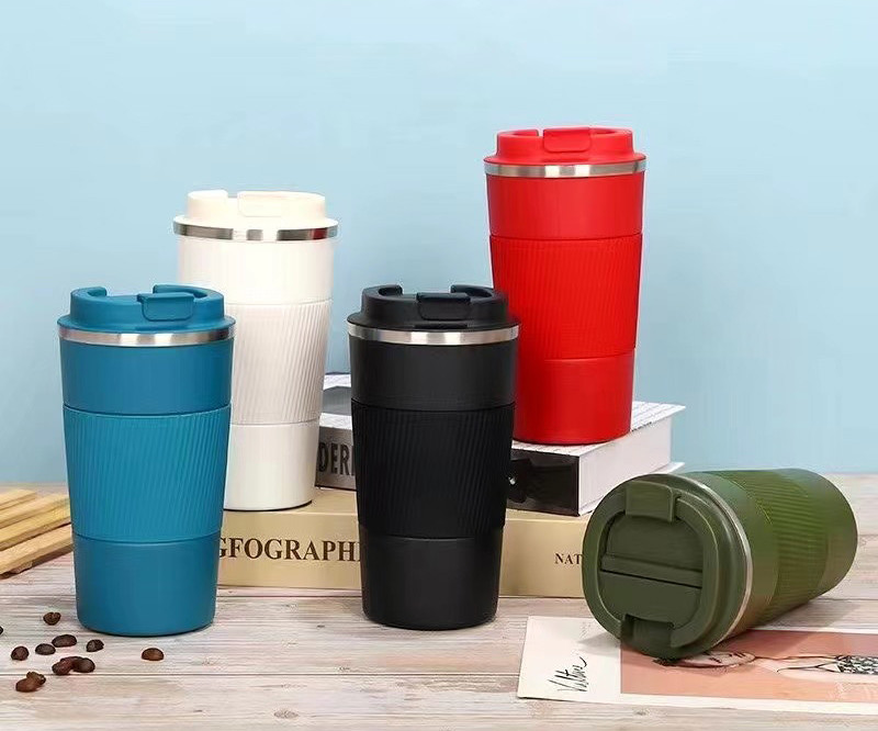 17oz Travel Coffee Cups Insulated Mug Thermal Tumbler With Lid Leak Proof Reusable Stainless Steel Coffee Mug Spill Proof For Hot And Iced Cold Drinks