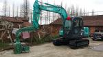 Excavator Mounted Mini Vibro Hammer / Pile Driver Series For Construction