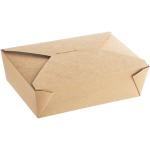 Kraft Paper Meal Food Boxes Disposable Take Out Containers Lunch
