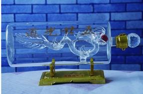 China all size Glass Wine Bottle Animal modelling glass craft diy anime craft wholesale