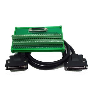 China SCSI 50 Pin MR-J3CN1 Terminal Blocks Data Acquisition Card Breakout Board Adapter 1M Cable wholesale