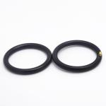 Electroplate Black Zinc Die Casting Alloys Ring Practical Anti Corrosion
