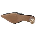 6111-1 Korean fashion pointed shallow mouth high heels sexy thin rhinestone