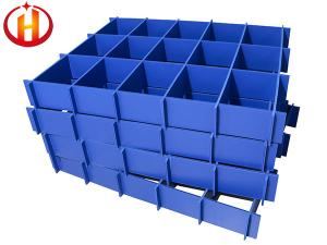China SGS Certified Blue Corrugated Plastic Dividers Product Protection wholesale