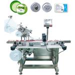 SS304 Automatic Bag Labeling Machine Box Label Applicator Machine 40-150PCS/min