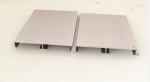 Good Quality Silver Anodized Extruded Aluminum Decking Outdoor Aluminum Deck