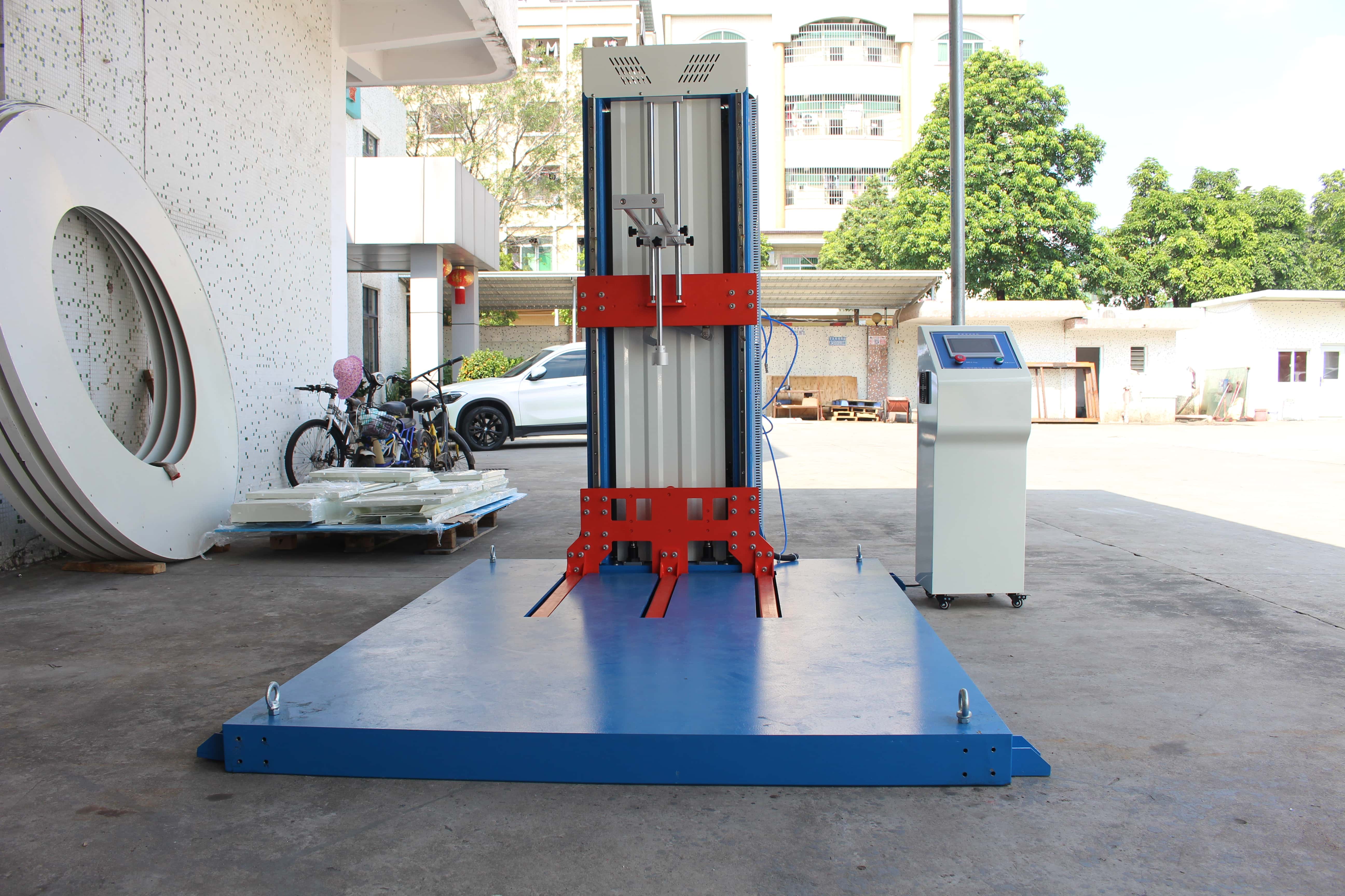Paper Product Packaging Zero-Height Drop Impact Testing Machine and Carton Zero-Drop Testing Equipment