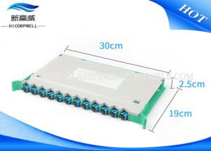 China Fiber To The Home SC Fiber Termination Kits 19 Inch Optical Fiber Patch Panel wholesale