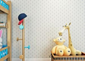 China Fresh Navy Style Non Woven Wallcovering For Boy’S Bedroom With Anchor Printing wholesale