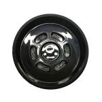 disposable Black Lids 220mm 70g 310ml Plastic PET Jar