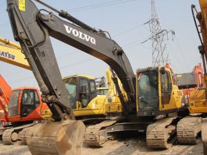 China 1.1cbm Bucket Volvo 210 Excavator For Sale , Second Hand Mini Diggers Year 2008 wholesale