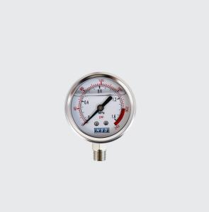 China 0-100 Psi Measurement Range Filter Cartridge with 2.5 Inches Dial Size wholesale