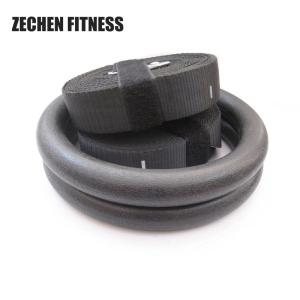 China ABS 28mm Gymnastic Rings At Home Exercise Non Slip Olympic Gym For Training Workout wholesale