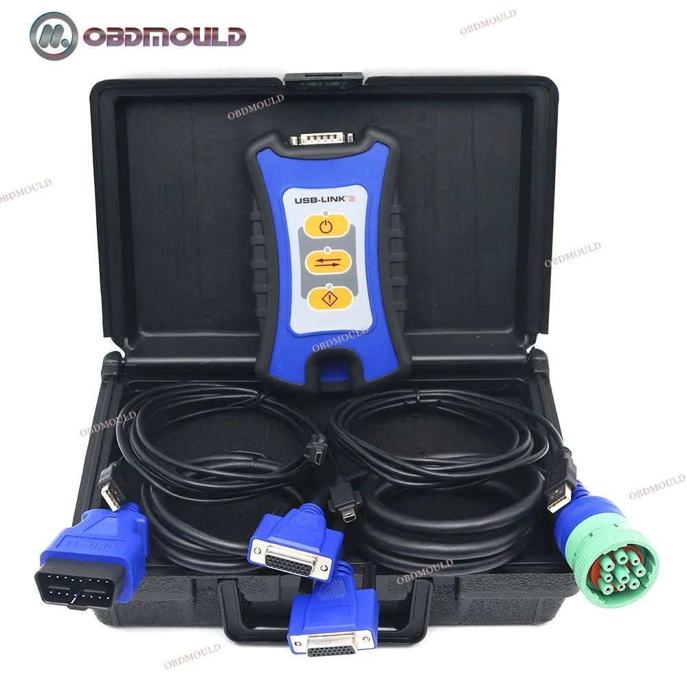 Truck Diagnostic Tool USB Link Software Scanner for NEXIQ 125032 Excavator USB Link 3