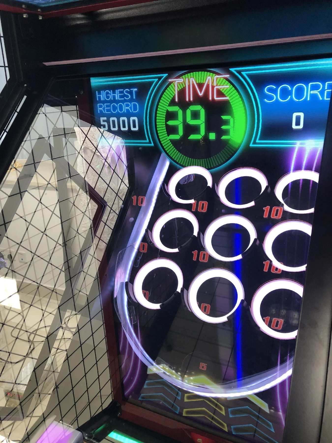 Metal Fiberglass JETBALL Alley Game Machine For Shopping Center
