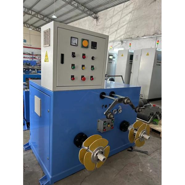 630 Double Head Wire Bobbin Winding Machine , 200m/min Automatic Wire Wrap Machine
