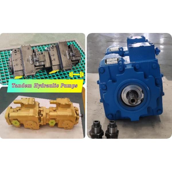 Black Variable Displacement High Pressure Piston Pump Industrial Applications