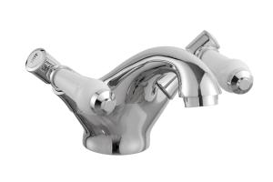 China Kitchen Basin Mixer Taps Faucet Polished With Chrome Finish wholesale