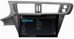 Ouchuangbo 10. inch android 4.4 DVD radio system for Citroen C3-XR Fit car radio