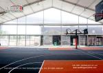 10m Span Sport Event Tents With Roof Lining Curtain Tempered Glass Walls