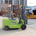 2 Ton Load Capacity Electric Outdoor Forklift Compact Design Easy Maneuverabilit