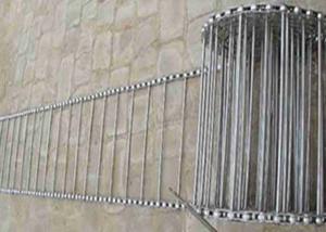China Ss 304 Ladder Conveyor Belt Straight And Curved Types wholesale