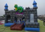 Sewing Full Printing PVC Tarpaulin Inflatable Jumping Castle Jurassic Park
