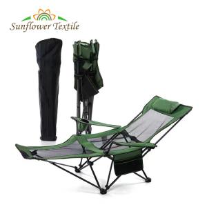 China 160x83x70cm Foldable Beach Chair 600D Oxford Polyester Beach Outdoor Lounger Chaise wholesale