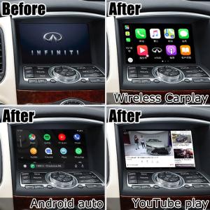 China Android Auto Youtube Play Wireless Carplay Interface For Infiniti QX50 EX35 2013-2017 wholesale