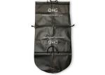 Breathable Suit Dress Black Non Woven Garment Bag With Durable Zipper Around