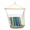 Buy cheap Single Cushioned Outdoor Hanging Hammock Swing Chair Soft Polycotton Comfortable from wholesalers